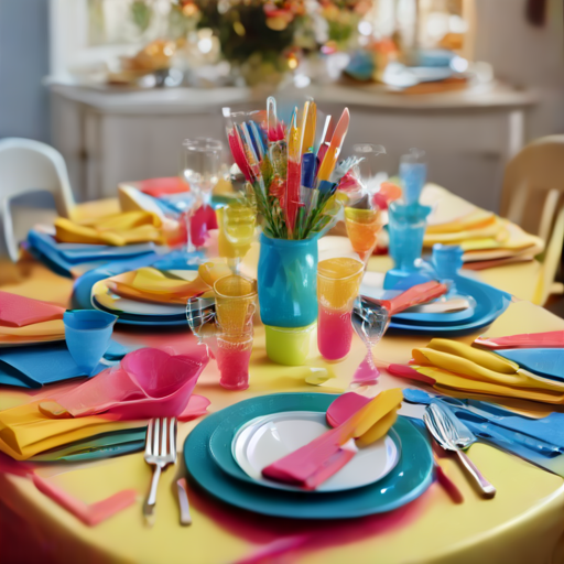 Afbeelding van Top plastic bestekhouders voor een geslaagd kinderfeestje