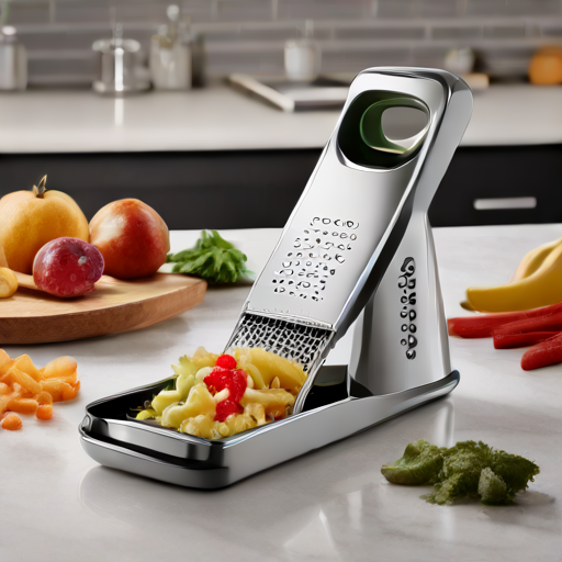 Afbeelding van Multifunctionele fruitraspen: perfect voor gezinnen