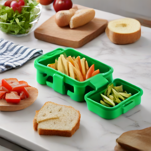 Afbeelding van Herbruikbare boterhamsnijders voor diverse voedingsmiddelen