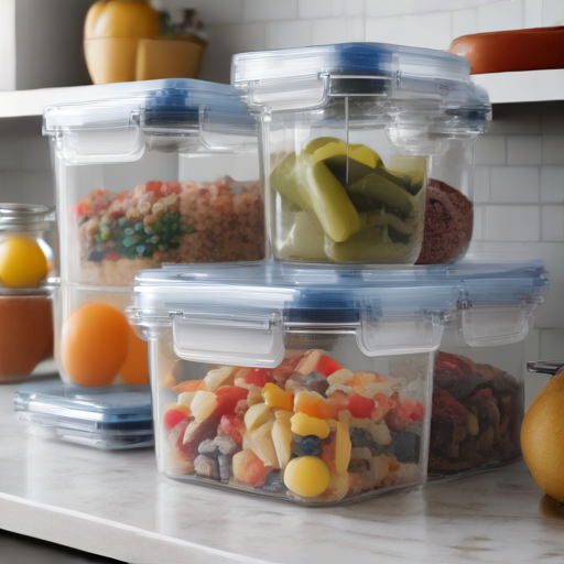 Afbeelding van Plastic Bakjes met Deksel: Ideaal voor Restjes Bewaren