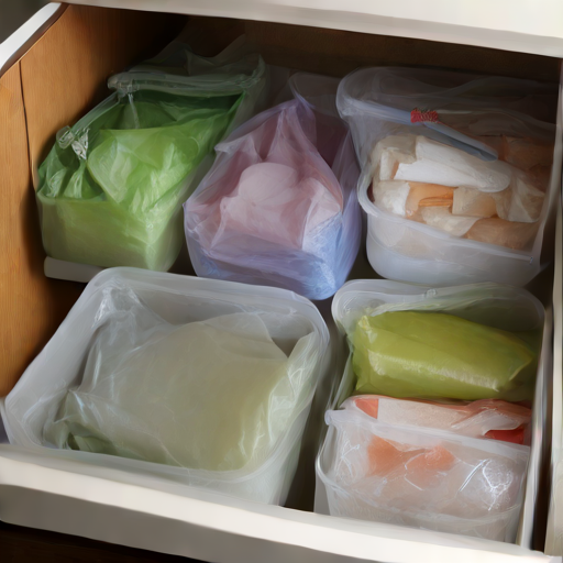 Afbeelding van Beste manieren om plastic opbergzakjes te organiseren