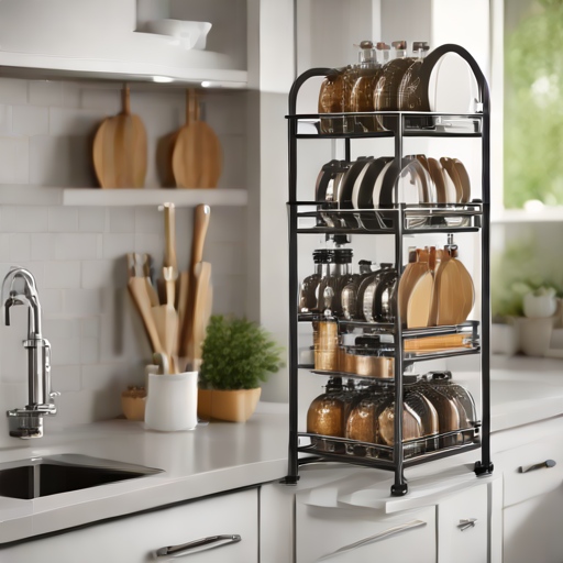 Afbeelding van Multifunctionele keukenrekjes aanpassen: Tips en Tricks