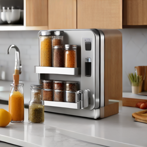 Afbeelding van Magnetische Koelkastorganizers voor Kleine Keukens