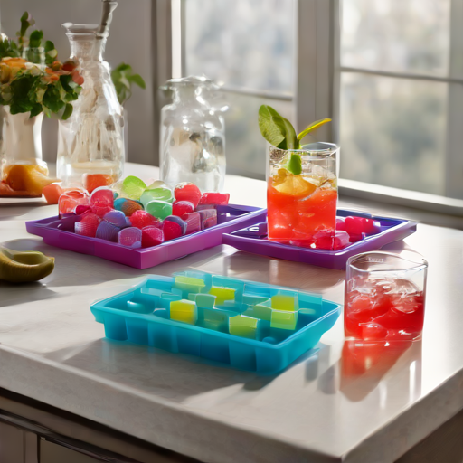 Afbeelding van Ontdek de beste siliconen ijsvormpjes voor ijsblokjes