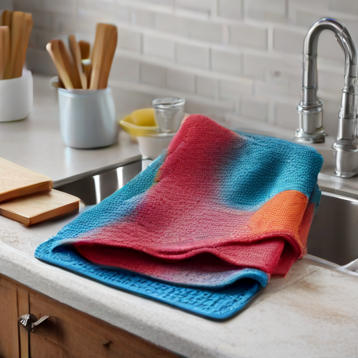 Afbeelding van Combineer siliconen vaatdoekjes met keukengerei effectief