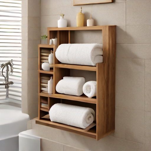 Afbeelding van Handdoekorganizers en Badkameraccessoires Combineren