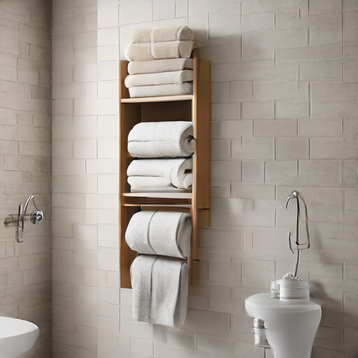 Afbeelding van Handdoekorganizer voor kleine badkamers: tips en trucs