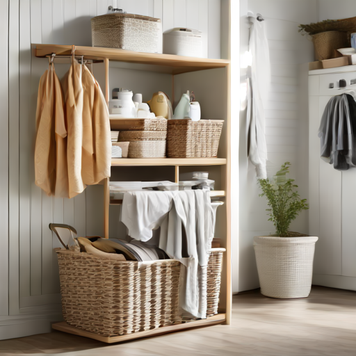 Afbeelding van Organiseer je huis met opvouwbare wasmandjes