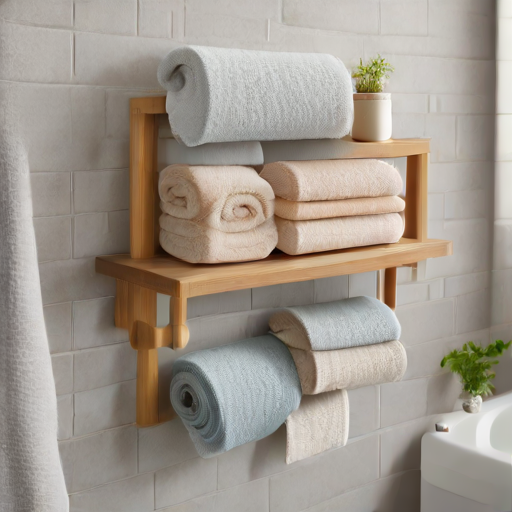 Afbeelding van Handdoekorganizers kiezen voor kleine badkamers: tips