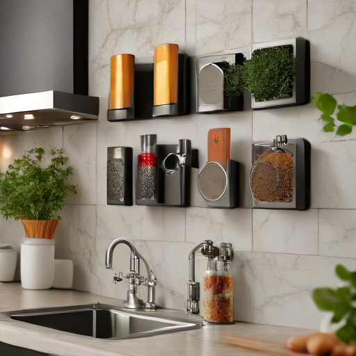 Afbeelding van Magnetische kruidenhouders voor het aanrecht kopen