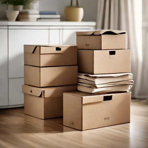 Afbeelding van Opvouwbare opvouwdozen: de beste keuze voor verhuizingen