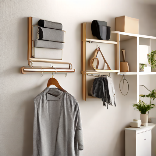 Afbeelding van Opvouwbare opberghangers: Hoeveel gewicht kunnen ze dragen?