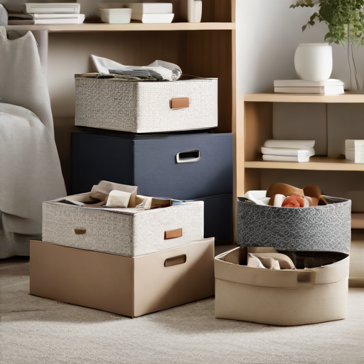 Afbeelding van Ontdek het gebruik van opvouwbare opvouwdozen in huis