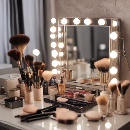 Afbeelding van Mini make-upspiegels: Perfect voor eyeliner aanbrengen