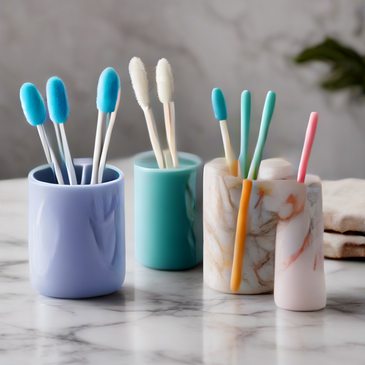 Afbeelding van Herbruikbare siliconen wattenstaafjes voor make-up