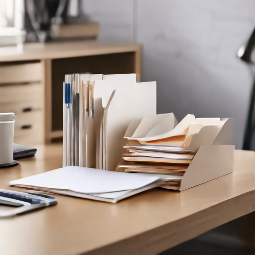 Afbeelding van Onderhoudstips voor Papieropslagmappen in Topconditie