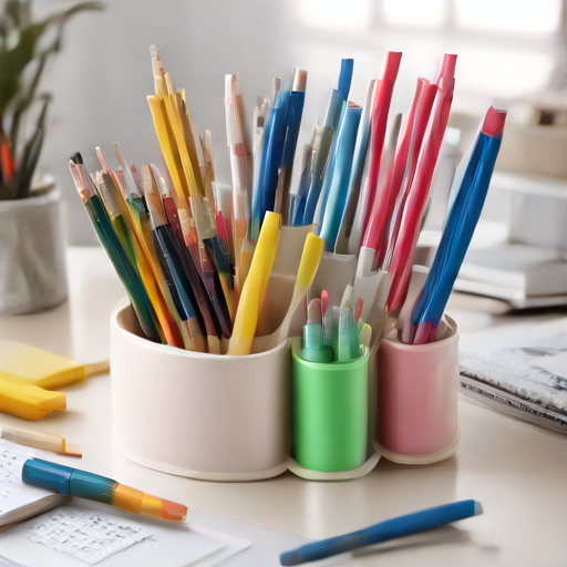 Afbeelding van Ontdek de beste markeerstiftenhouders voor studenten