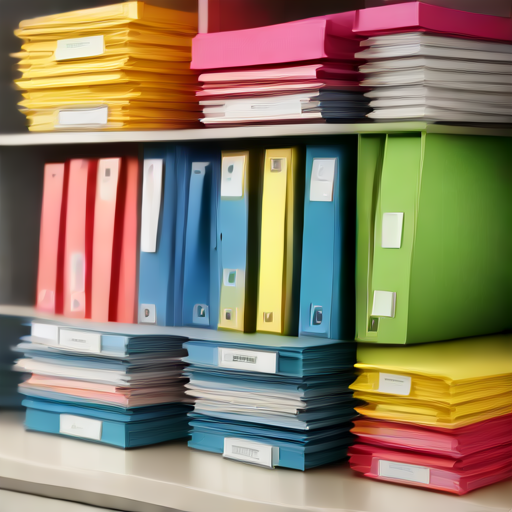 Afbeelding van Bestel papieropslagmappen eenvoudig online