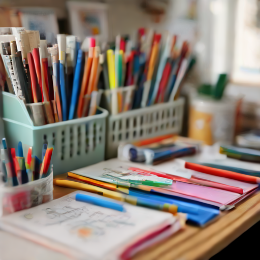 Afbeelding van Gebruik van markeerstiftenhouders voor scrapbooking