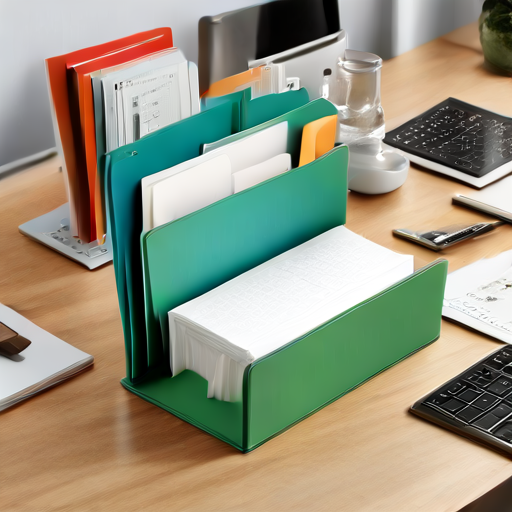 Afbeelding van Opvouwbare Documenthouders en Mappen: De Perfecte Combinatie