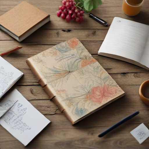 Afbeelding van Maak eenvoudig je eigen opvouwbare notitieboekjes thuis