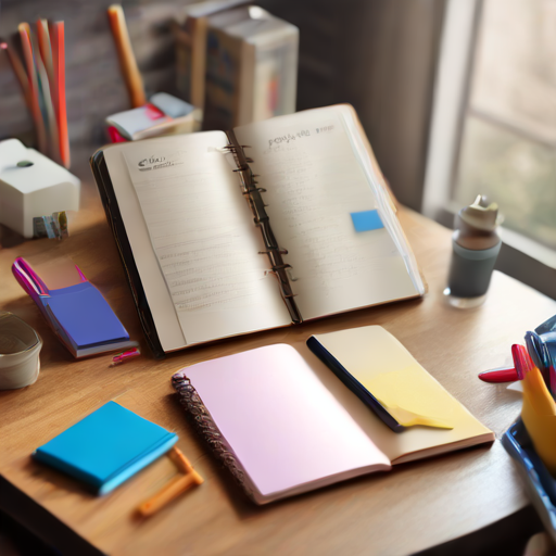 Afbeelding van Opvouwbare planners voor schoolwerk: een slimme keuze