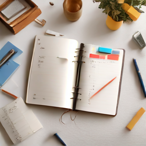 Afbeelding van Voordelen van opvouwbare planners voor studenten