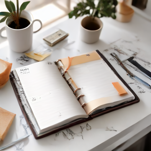 Afbeelding van Opvouwbare planners: Organiseer je dagelijks leven efficiënt