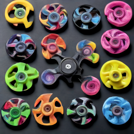 Afbeelding van Fidget Spinners Zelf Maken met 3D-Printen: Een Gids