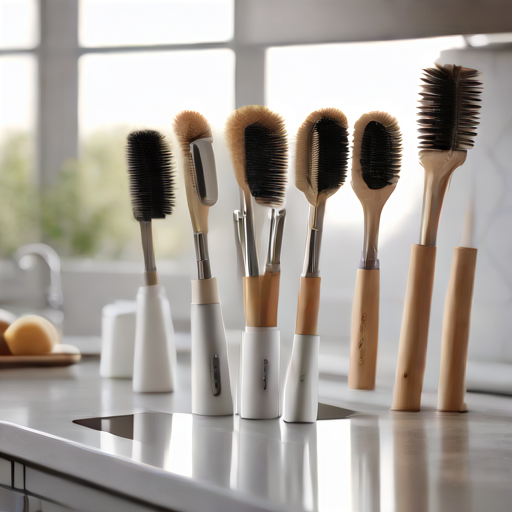 Afbeelding van Stapsgewijze handleiding voor schoonmaakborstels