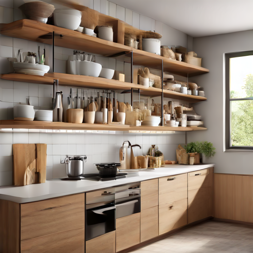 Afbeelding van Aandachtspunten bij de aanschaf van opbergrekken in de keuken