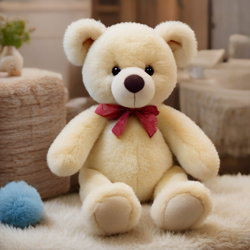 Afbeelding van Het perfecte moment om plush speelgoed te geven