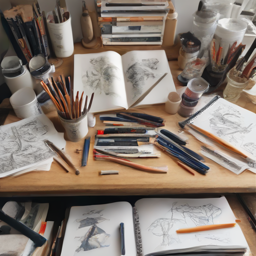 Afbeelding van Onderhouden van tekenboeken en materialen: 5 tips