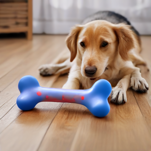 Afbeelding van Rubber speelgoed en de tandontwikkeling van honden