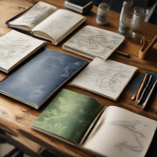 Afbeelding van Tekenboeken voor een cursus: hoeveel heb je nodig?