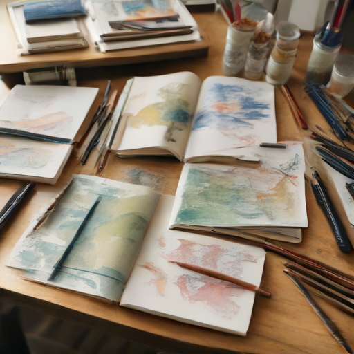 Afbeelding van Ontdek de Verschillende Soorten Tekenboeken op de Markt