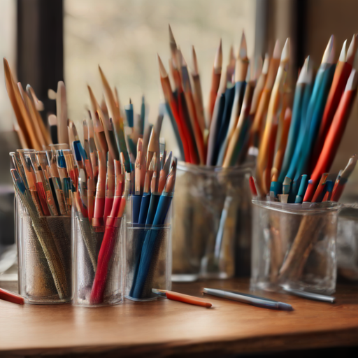 Afbeelding van Maak je eigen kleurpotloden: Een stap-voor-stap gids