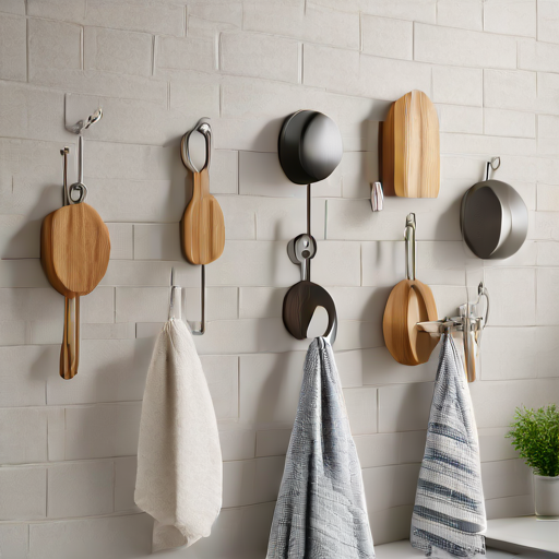 Afbeelding van Maximale belasting van plakhaakjes in de keuken