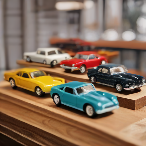 Afbeelding van Populairste merken plastic modelauto's van 2023