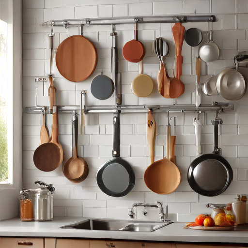 Afbeelding van Organiseer je keuken met plakhaakjes: creatieve tips