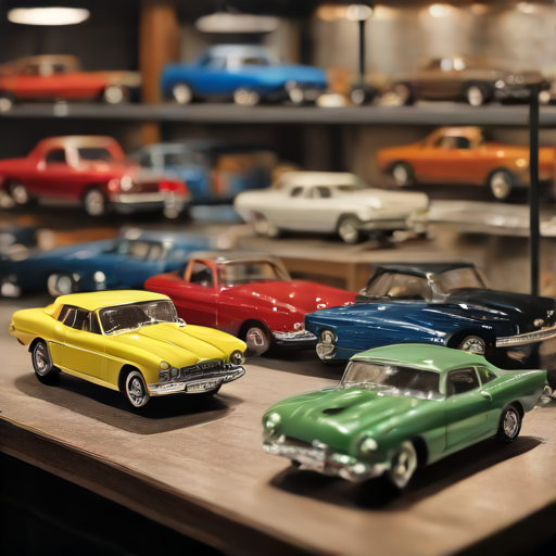 Afbeelding van Ontdek de Impact van Plastic Modelauto's in Hobby's