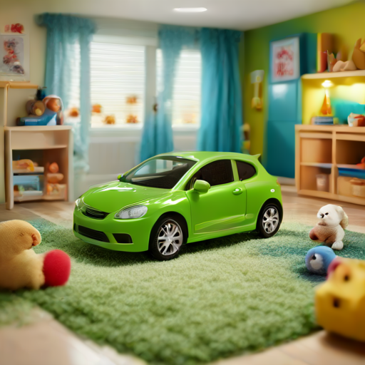 Afbeelding van Veiligheid van plastic modelauto's voor kinderen