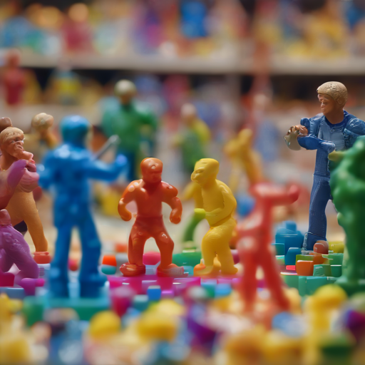 Afbeelding van Aantal plastic speelgoedpoppetjes voor een groep bepalen