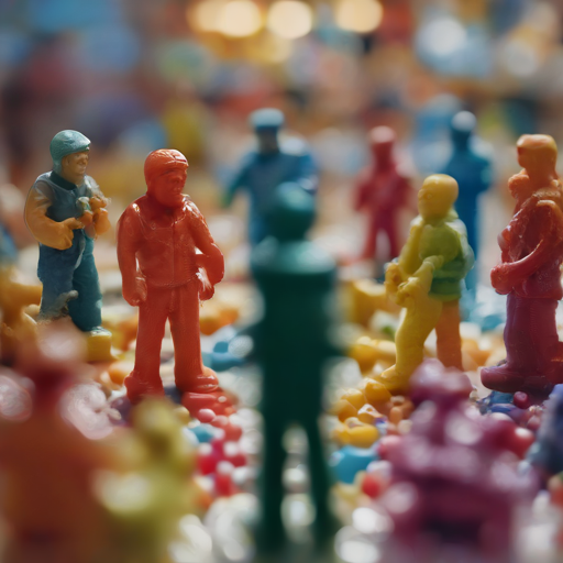 Afbeelding van Plastic speelgoedpoppetjes online kopen met bezorging