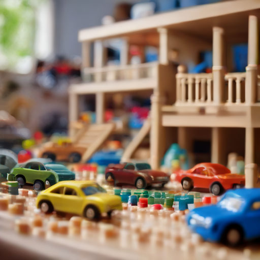 Afbeelding van Speelgoedauto's en hun perfecte combinatie met ander speelgoed