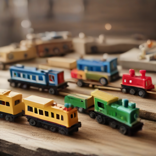 Afbeelding van Maak Speelgoedtreinen Thuis met Eenvoudige Materialen