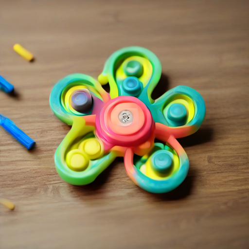 Afbeelding van Maak je eigen fidget spinner met huisraad thuis!