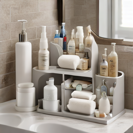 Afbeelding van Populaire kleuren en ontwerpen voor plastic badkamer organizers