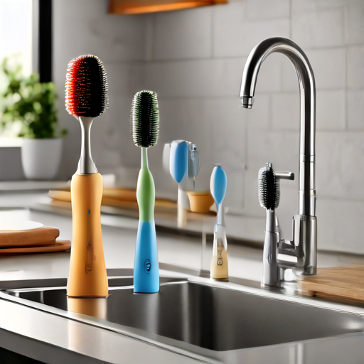 Afbeelding van Innovatieve multifunctionele schoonmaakborstels ontdekt