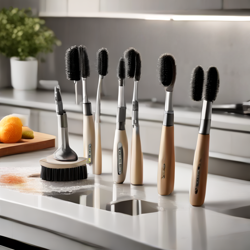 Afbeelding van Efficiënter schoonmaken met multifunctionele borstels